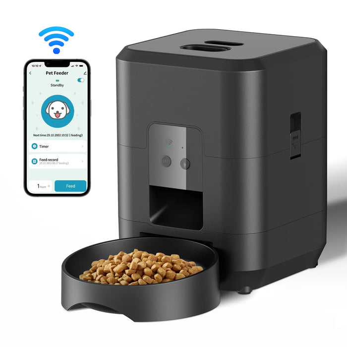 Smart Automatic Pet Feeder NZ | Timed Cat & Dog Food Dispenser | Portion Control Pet Feeding Machine New Zealand