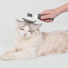 Pet Anti-Slip Grooming Brush NZ | Cat Hair Removal Comb | Deshedding Brush for Cats New Zealand