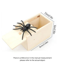 Spider Box Prank Toy  Scary Jumping Fake Spider Joke Box | Halloween and April Fools Gift