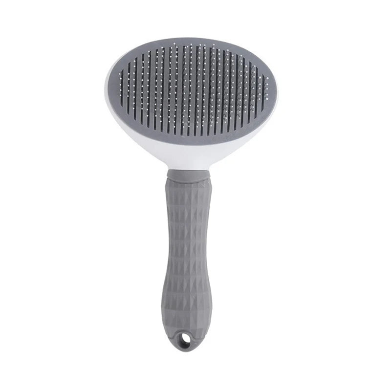 Pet Anti-Slip Grooming Brush NZ | Cat Hair Removal Comb | Deshedding Brush for Cats New Zealand