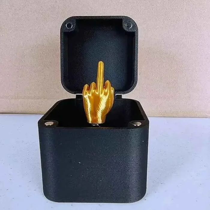Pop-Up Middle Finger Prank Gift Box   Funny Surprise Novelty Gift for Friends