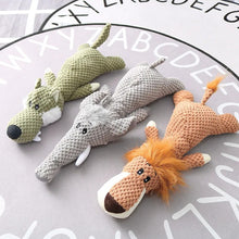 Cartoon Plush Dog Squeaky Toy | Soft Chew & Teeth Grinding Toy for Small Dogs