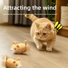 Interactive Electric Cat Toy Mouse | Self-Moving Smart Cat Toy with Obstacle Avoidance