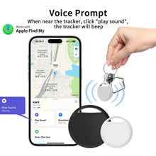 Smart Bluetooth GPS Tracker | Find My Compatible Mini Anti-Lost Locator for Keys, Pets, Car & Kids