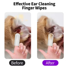 Pet Ear Cleaning Wipes NZ | Disposable Finger Ear Wipes for Cats & Dogs | Pet Ear Care Cleaner New Zealand