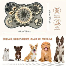 Dog Snuffle Mat Interactive Toy | Foraging & Sniff Training Puzzle Mat for Dogs