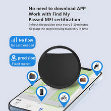 Smart Bluetooth GPS Tracker | Find My Compatible Mini Anti-Lost Locator for Keys, Pets, Car & Kids