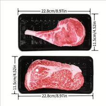 Steak & Bone Squeaky Dog Chew Toy | Bite-Resistant Plush Training Toy for Puppies & Dogs
