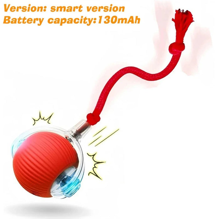 Automatic Rolling Dog Ball Toy | Smart Rechargeable Interactive Ball for Puppies & Dogs