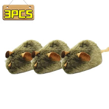 Plush Mouse Cat Toy | Interactive Squeaky Kitten Chew Toy (1–5pcs)